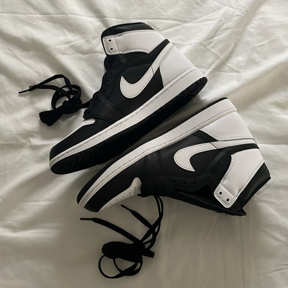 Nike black and white high tops NWOT - Picture 2 of 8